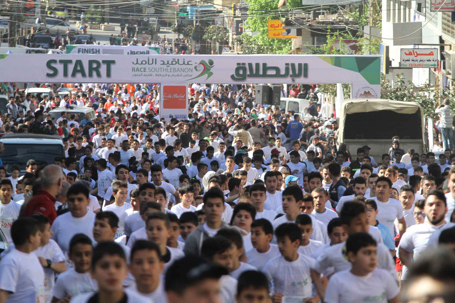 ماراتون (عناقيد الامل) بالنبطية